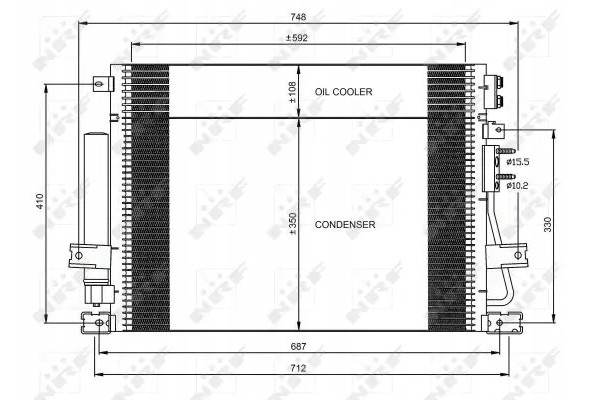 CONDENSER AIR CONDITIONING COOLER WITH DEHUMIDIFIER Packaging status original