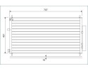 Condenser air conditioning VALEO 822593 Part manufacturer Valeo