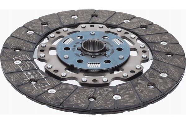 CONJUGATED SET WITH HYDRAULIC BED SACHS 3000 990 378 Wheel type rigid flywheel