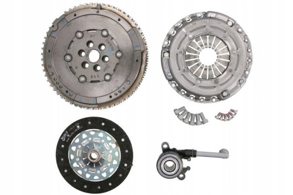 Clutch set with two wheel and hyd bearing with VALEO VAL837580 coupling