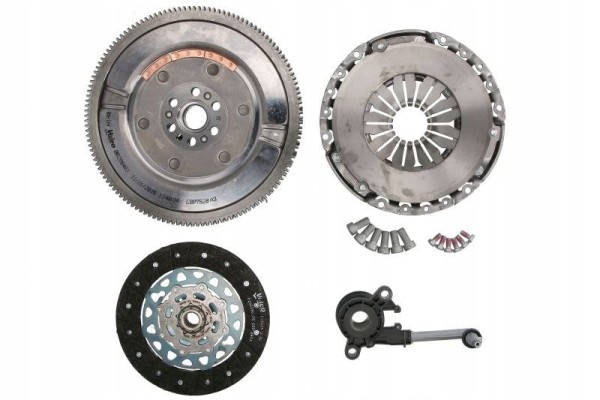Clutch set with two wheel and hyd bearing with VALEO VAL837580 coupling Part manufacturer Valeo
