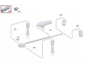 MERCEDES MULTIPLE MODELS AIRMATIC OE compressor cable connector Packaging status original