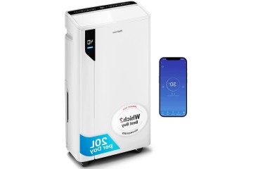 DEHUMIDIFIER 20 L DAY TO 35 M2 WITH HUMIDITY SENSOR TIMER