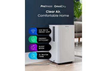 12 LITRE PER DAY OMNIDRY DEHUMIDIFIER WITH LED DISPLAY Part manufacturer Pro
