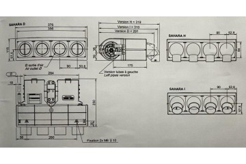 ADDITIONAL HEATER WEBASTO 12V 9 kW TYPE D 60 Catalog number of the part 21410D60