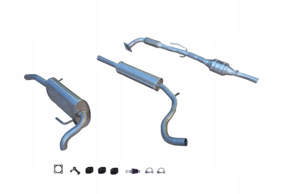 VW LUPO 1 0 37KW AUC ANV 1 4 44KW 99 05 WHOLE EXHAUST SYSTEM SILENCERS SILENCER