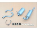 VOLVO 940 2 3 1990 1997 SILENCERS MAX SET SILENCER MIDDLE END TUBE