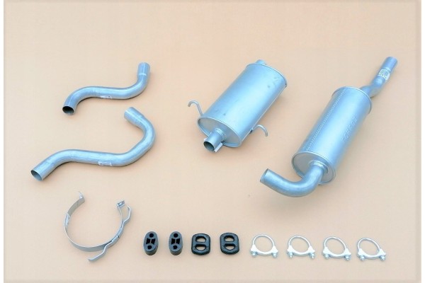 VOLVO 940 2 3 1990 1997 SILENCERS MAX SET SILENCER MIDDLE END TUBE