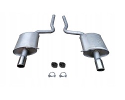 AUDI A4 B6 B7 1 8 TURBO QUATTRO FINAL SILENCERS SILENCER Right Left