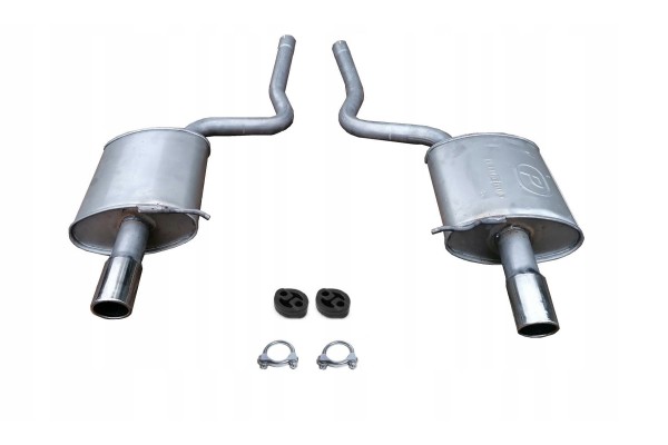 AUDI A4 B6 B7 1 8 TURBO QUATTRO FINAL SILENCERS SILENCER Right Left