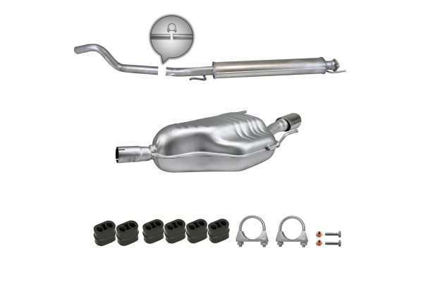 Silencers Opel Astra H GTC 2 0 Turbo 125 KW 2005
