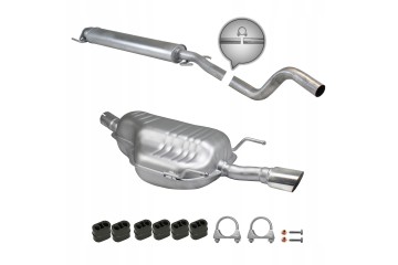 Silencers Opel Astra H GTC 2 0 Turbo 125 KW 2005 Part manufacturer Ferroz Export