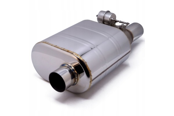 ACTIVE END SILENCER WITH SOUND ADJUSTMENT SPORTS THROTTLE 2 5 63mm Catalog number of the part DSE MU EMV001 SINGLE