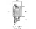 ACTIVE END SILENCER WITH SOUND ADJUSTMENT SPORTS THROTTLE 2 5 63mm Installation side rear