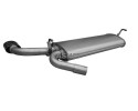 Exhaust system silencer rear ASMET ASM05 285