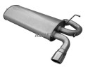 Exhaust system silencer rear ASMET ASM05 288
