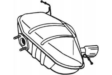 Bosal 247 413 End silencer Catalog number of the part 247 413