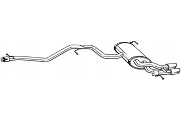 FINAL SILENCER BOS286 363 286 363 Part manufacturer Bosal