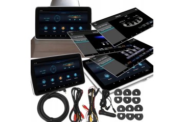 EXTERNAL HEADREST MONITOR ANDROID 9 0 MONITORS MP5 2 32G 1024x600 HD