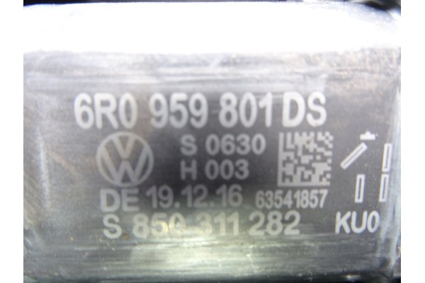 6J4837401AK  ELEVALUNAS DELANTERO IZQUIERDO SEAT IBIZA (6P1) Reference 2017 6J4837401AK 212776 SEAT - 1