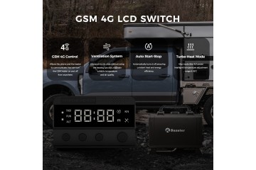 Calefactor diésel de aire 8KW 12V/230V con control GSM LTE-4/5G BT ti