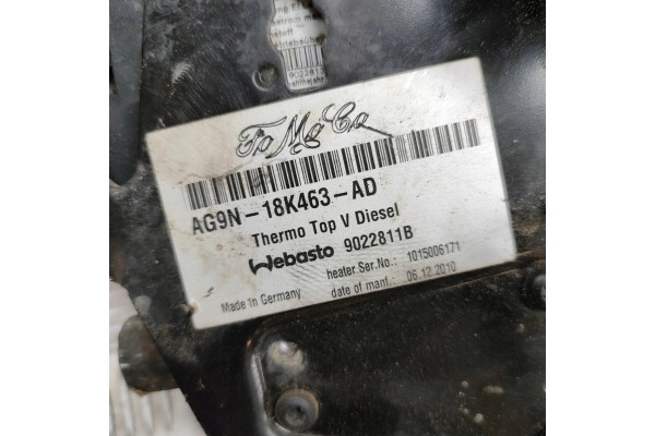 Calefactor estacionario Webasto para Ford S-Max AG9N-18K463-AD 9022811B usado 5