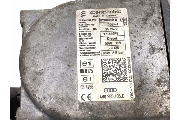 Webasto Audi A4 B8 4H0265105E Familiar 2.0 07-15 usado 6