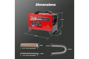 Calefactor Diésel LCD 8KW con Control APP Bluetooth