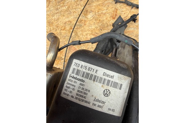 Calefactor estacionario Webasto VW T6 7E0815071E usado 7