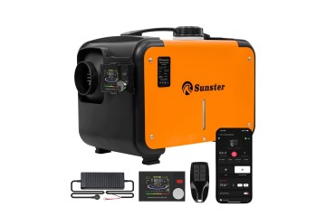 HEATER SUNSTER 8KW DIESEL 12 24V BLUETOOTH START STOP WENT