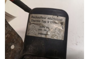 2006 Citroen C5 Parking heater Webasto 9684520680 Catalog number of the part 9684520680