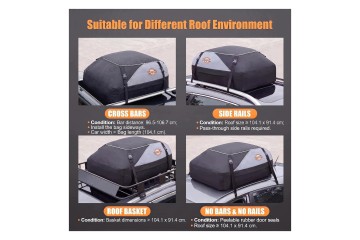 Cofre de Techo Plegable e Impermeable de 4 Metros Cúbicos