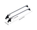 Roof racks 2 piece adjustable for passenger vehicles Part manufacturer Acura OE