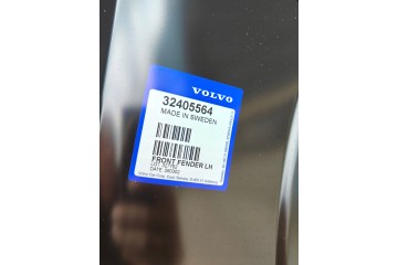 MUDGUARD LEFT FRONT VOLVO S90 V90 PLUG IN HYBRID NEW ORG 32405564 EAN GTIN 670237318157