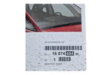 ROOF RACK CITROEN C4 PICASSO II OE 1607440480 Catalog number of the part PSA OE 1607440480 oe