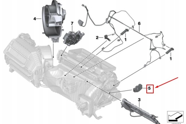 MOTOR OE OEM64119384023
