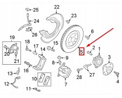 95B615601G BRAKE DISC PORSCHE T MACAN 15