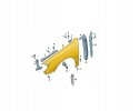 MUDGUARD LEFT FRONT AUDI A3 8V 8V5821105A FROM ASO Car type passenger cars