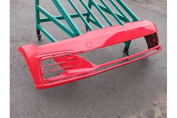 Parachoques Delantero VW Golf 7 Lift GTI GTD LY3D Rojo Tornado nuevo 4