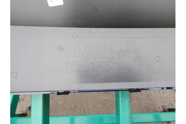 Parachoques Delantero VW Golf 7 Lift GTI GTD LY3D Rojo Tornado nuevo 7