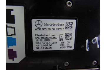 A0009003608 LUZ INTERIOR MERCEDES-BENZ CLASE CLA (BM 117)