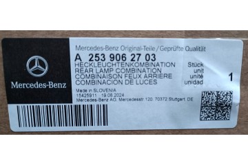 MERCEDES GLC X253 REAR LAMP REAR RIGHT LIFT Part manufacturer Mercedes Benz OE
