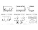 Battery ZAP Uni 12V 85Ah 700A Packaging status original