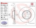 BRAKE DISC FRONT MERCEDES GLC 15 Part manufacturer Brembo