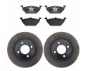 New original front brake discs and pads set JZW698302CD