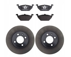 New original front brake discs and pads set JZW698302CD