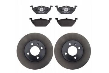 New original front brake discs and pads set JZW698302CD