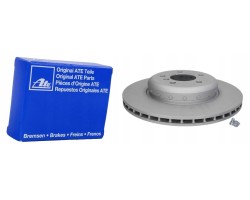 ATE 24 0124 0233 2 Ventilated brake disc 345 mm rear BMW F10 1 PIECE