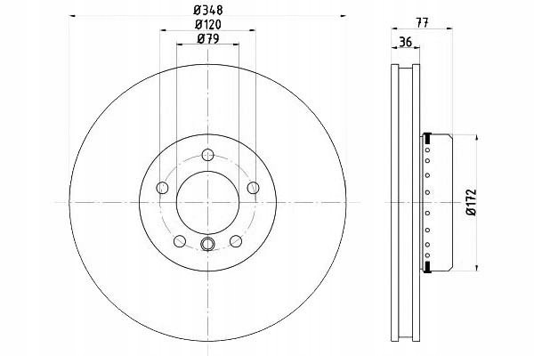 TEXTAR 92182425 BRAKE DISC BMW P 5 6 3 0 D 4 8 04 10 Product weight with unit packaging 5 kg