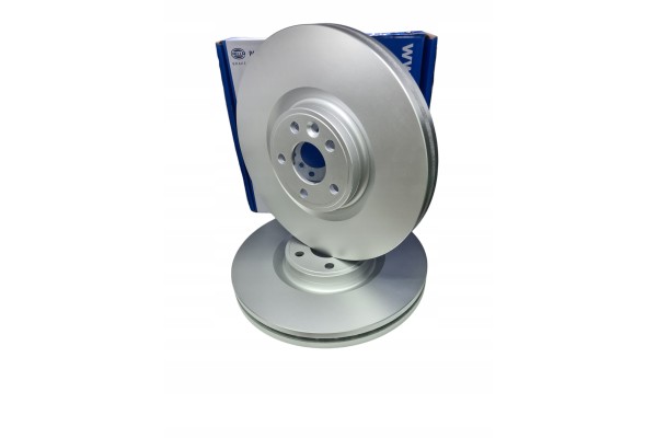 2 BRAKE DISCS FRONT JAGUAR E PACE F PACE RANGE ROVER EVOQUE DISCOVERY